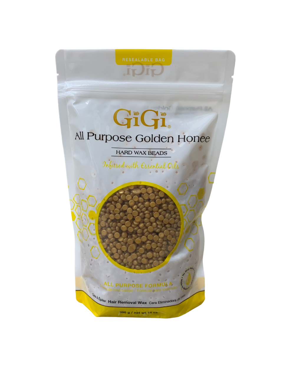 GiGi All Purpose Golden Honee Hard Wax Beads